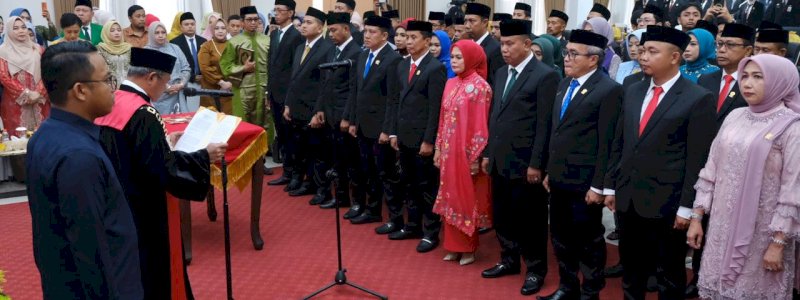 45 Anggota DPRD Gowa Dilantik