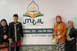 Pj Gubernur Prof Zudan Hadiri Pembukaan MTQ Nasional XXX Tahun 2024 di Samarinda, Semangati Para Kafilah Sulsel