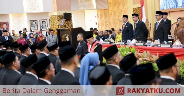 50 Anggota DPRD Makassar Periode 2024-2029 Resmi Menjabat