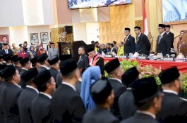 50 Anggota DPRD Makassar Periode 2024-2029 Resmi Menjabat