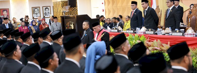 50 Anggota DPRD Makassar Periode 2024-2029 Resmi Menjabat