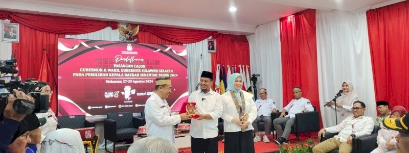 Puluhan Ribu Relawan Andi Sudirman-Fatmawati Sosialisasi Anti Golput