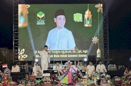 Maulid Akbar Hadirkan Gus Romy dan Pasangan Calon Gubernur, RTQ Teruskan Tradisi Orang Tua