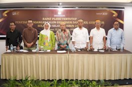 Ditetapkan KPU, Dua Pasang Calon Bertarung Pemilihan Gubernur Sulsel