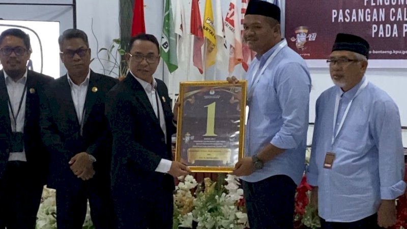 Raih Nomor Urut 1, Uji-Sah Nilai Tanda Bantaeng Bangkit Kembali