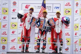 Raih Podium Tertinggi di ARRC Sepang, Pebalap Astra Honda Kokoh di Puncak Klasemen