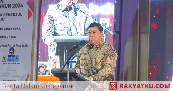 Hadiri Deklarasi Kampanye Damai, Pj Wali Kota Abdul Hayat Komitmen Sukseskan Pilkada Parepare