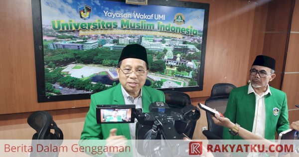 Penjelasan Rektor UMI Makassar Setelah Ditetapkan Tersangka, Mengaku Belum Terima Sprindik