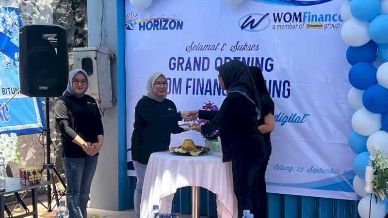 Peresmian Kantor WOM Finance Bitung