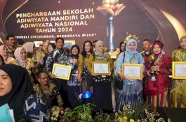Enam Sekolah di Gowa Raih Adiwiyata Nasional dan Mandiri dari KLHK
