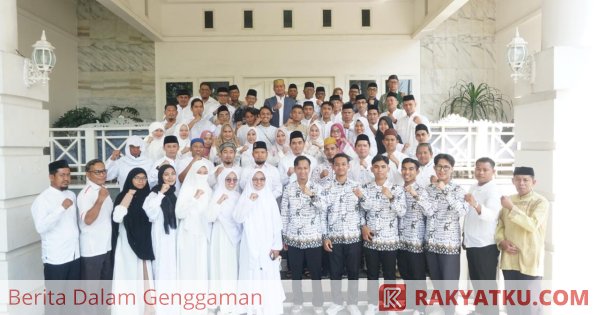 Pegawai, Cleaning Service, dan Penghafal Alquran Pemkab Gowa Diberangkatkan Ibadah Umrah