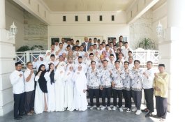 Pegawai, Cleaning Service, dan Penghafal Alquran Pemkab Gowa Diberangkatkan Ibadah Umrah