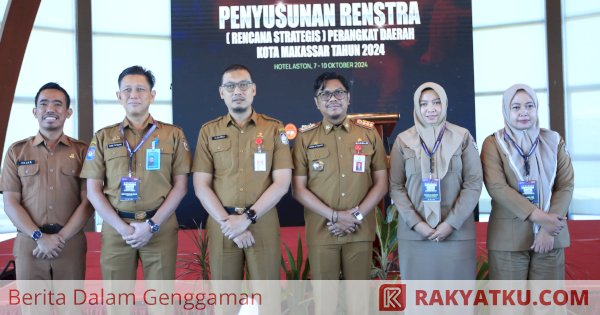 Pj Sekda Buka Workshop Penyusunan Renstra Perangkat Daerah Pemkot Makassar