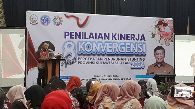 Penilaian Kinerja 8 Aksi Konvergensi Percepatan Penurunan Stunting Tingkat Provinsi Sulawesi Selatan Tahun 2024