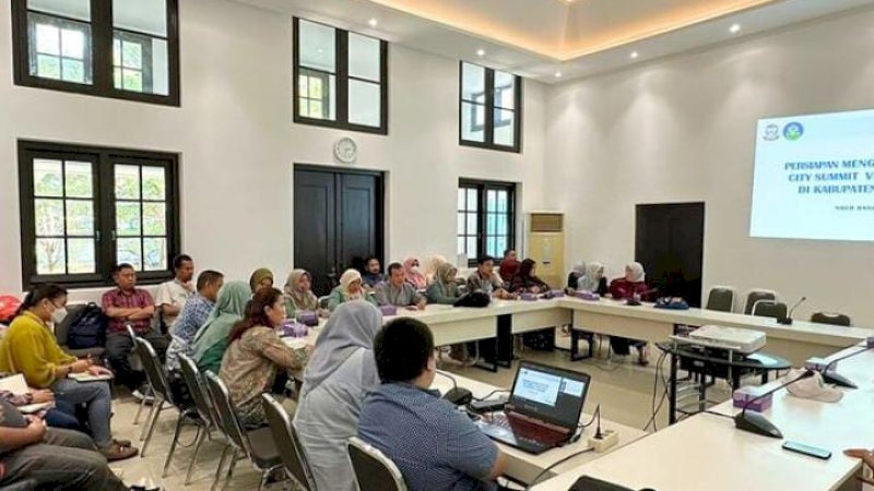 Bappeda Makassar Gelar Rapat Persiapan Healthy Cities Summit ke-6 di Sukabumi 