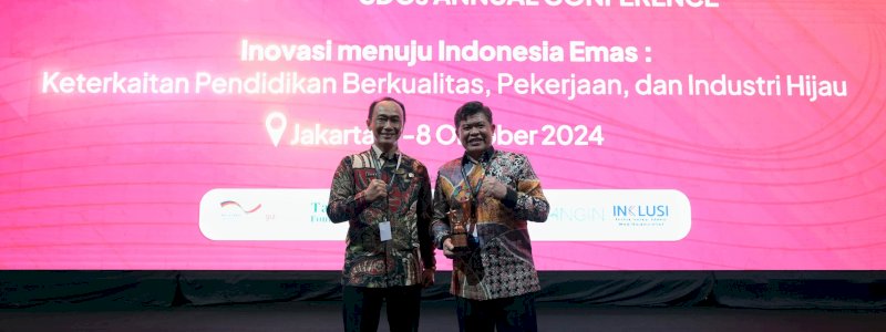 Berkat Inovasi Pasti Beraksi, Pemprov Sulsel Raih Penghargaan SDG's Action Award 2024