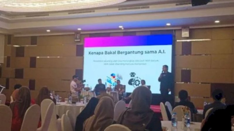 DPRD Kota Makassar Gelar Diskusi Publik Artificial Inteligence Dalam Transformasi Pemerintah dan Pilkada