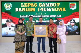 Adnan Purichta Ichsan Lepas Sambut Dandim 1409/Gowa