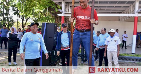 HUT Sulsel Ke-355, Penjabat Gubernur Prof Zudan Buka Pertandingan Olahraga