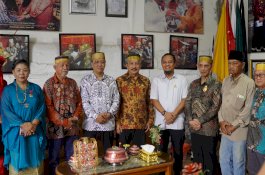 Andi Sudirman Sulaiman Sambangi Kediaman Raja Gowa Andi Kumala Andi Idjo