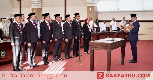 Gubernur Prof Zudan Lantik 7 Anggota KPID Sulsel