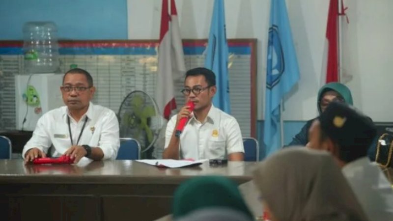 Anggota Komisi D DPRD Kota Makassar Sidak Beberapa Sekolah Menengah Pertama