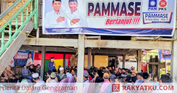 Kampanye di Kecamatan Majauleng, Amran Mahmud Sampaikan Pencapaian dan Optimisme Lanjutkan Program Gerbang Pammase