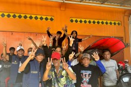 Ratusan Pabentor di Wajo Siap Menangkan Andalan Hati