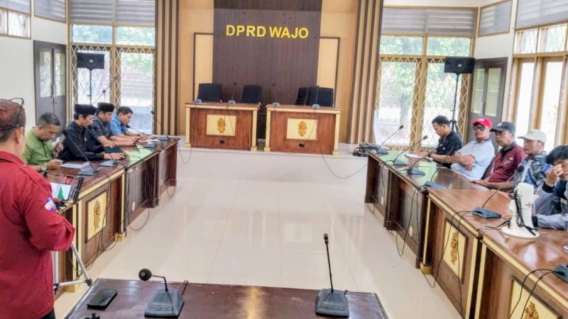 DPRD Wajo Terima Koalisi Aksi Mahasiswa Aspirasi, Terkait Isu Mutasi Bergulir Jelang Pilkada