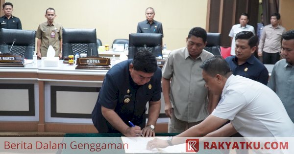 DPRD Kota Parepare Gelar Paripurna Penyerahan KUA PPAS TA 2025