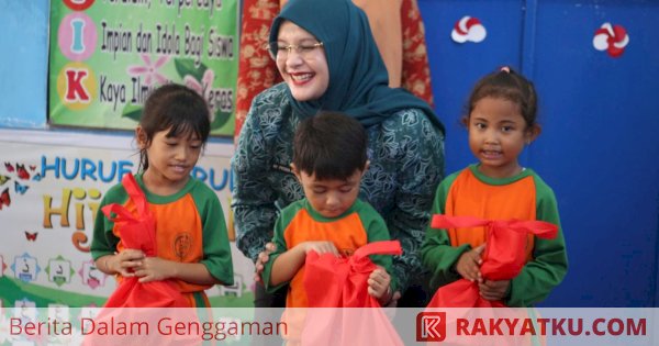 PKK Gowa が幼稚園生に健康的なライフスタイルに慣れるよう招待