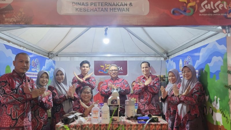 Puluhan Booth UMKM Meriahkan Peringatan Harvesting BBI/BBWI dan HUT Sulsel ke-355