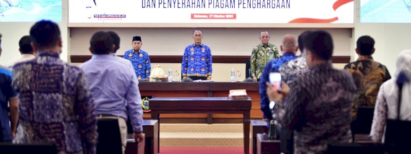 Penjabat Gubernur Prof Zudan Saksikan Penandatangan MoU Perguruan Tinggi dan Dunia Usaha
