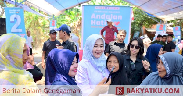 Ribuan Warga Hadir Saat Fatmawati Rusdi Kampanye di Bontonompo Gowa