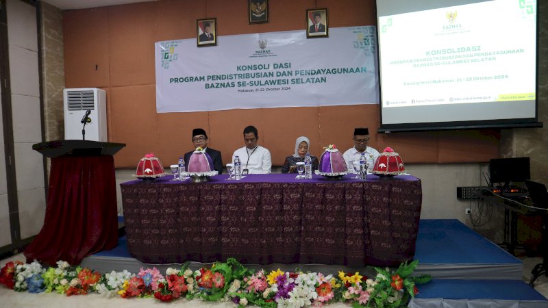 Baznas Sulsel Gelar Konsolidasi Pendistribusian dan Pendayagunaan ZIS