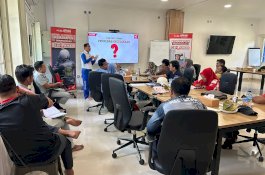 Kolaborasi Asmo Sulsel dengan Perusahaan, Edukasi Safety Riding