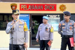 Kapolres Wajo Ajak Masyarakat Sukseskan Pilkada Serentak Tanpa Hoax
