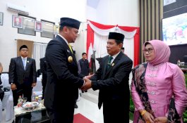 Pimpinan DPRD Gowa Dilantik, Bupati Harap AKD Segera Dibentuk