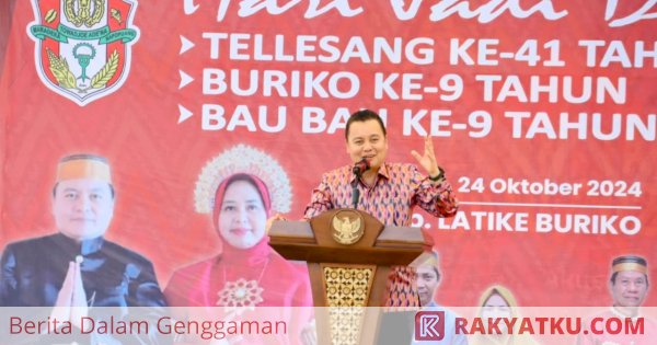 Penjabat Bupati Wajo Hadiri Perayaan Ulang Tahun Desa di Pitumpanua