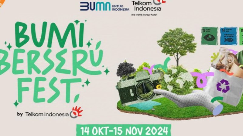 Bumi berseru Fest by Telkom Indonesia