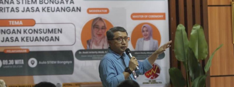Waspada Keuangan Ilegal di Kalangan Akademisi,OJK bersama STIEM Bongaya Gelar Literasi Keuangan
