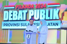 Debat Perdana Pilgub Sulsel, Pengamat Politik Sebut Andalan Hati Unggul Pemaparan Visi-Misi