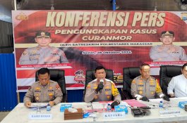 Polrestabes Makassar Ungkap Pencurian Motor dan Mobil, 16 Pelaku Ditangkap 