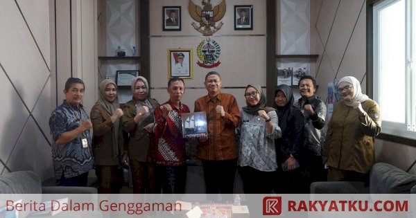 Kabid Humas Diskominfo SP Sulsel Sambut Kunjungan Studi Tiru Tim Prokopim Setkab Kutai Timur