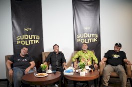Hadirkan Guru Besar dan Lembaga Survei, Tim Dozer Gelar Nobar Debat Pilgub Sulsel