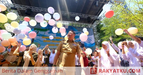 Anak-Anak Gowa Bersuka Cita di Panggung Perayaan HAN 2024