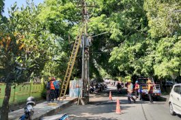 Debat Pilkada Barru Terhenti Karena Trafo Listrik Meledak. PLN Lakukan Investigasi