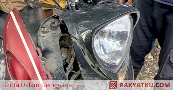 Lakalantas Tunggal Terjadi di Turikale Kabupaten Maros