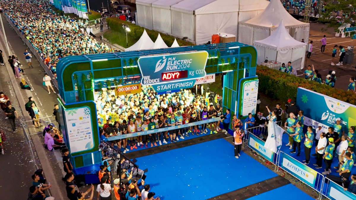 PLN Sukses Gelar PLN Electric Run 2024, Ajak Masyarakat Kurangi Emisi Karbon