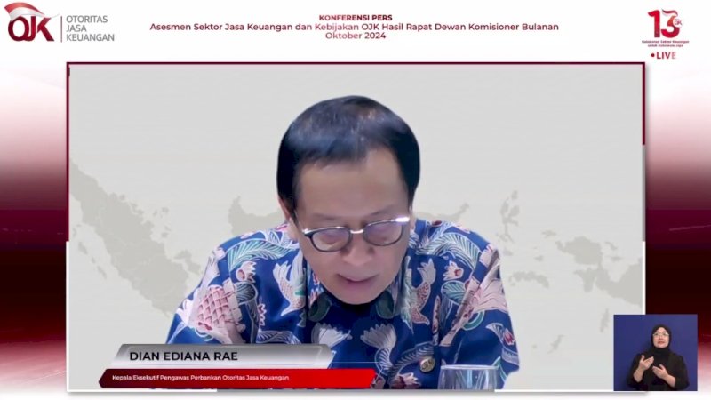 Kepala Eksekutif Pengawas perbankan OJK Dian Ediana Rae